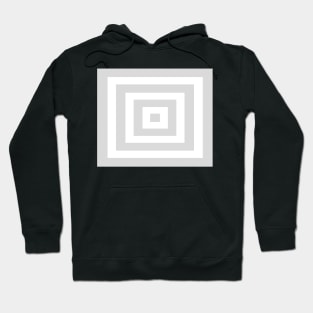 Abstract geometric pattern - gray and white. Hoodie